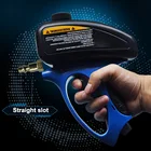 Пневматическая насадка для пескоструйной обработки, алюминиевый Портативный ручной регулируемый гравитационный распылитель, 70-150 фунтов на квадратный дюйм