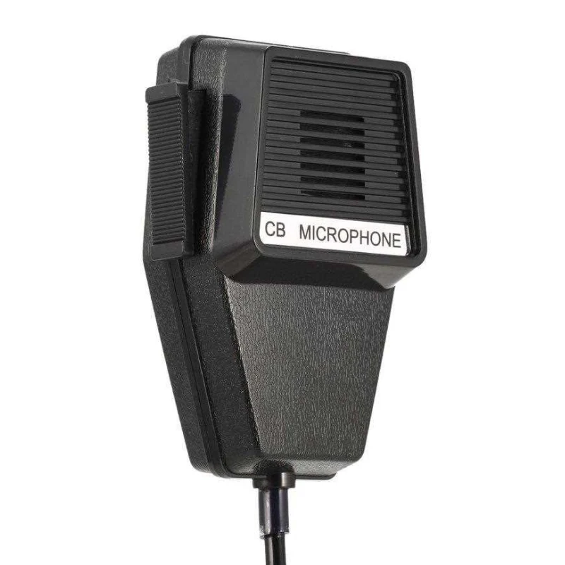CM4 CB Microphone Radio Handheld Speaker Mic 4 Pin for Cobra/Uniden Car Walkie Talkie