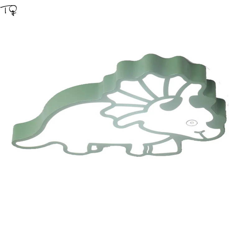 

Nordic Cartoon Cute Dinosaur Led Ceiling Light Kids Room Decoration Boys Room Bedroom Creative Minimalist Modern Light Fixture