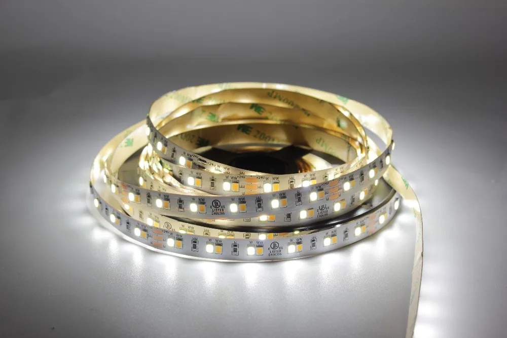 3528 2835 CW/WW двойной белый цвет с регулируемой температурой CCT 24 В Двухцветная