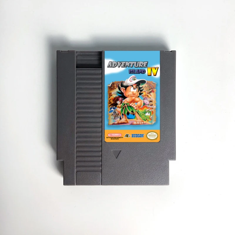 

Hudson's Adventure Island II III IV 2 3 4 Game Cartridge For NES Console 72 Pin