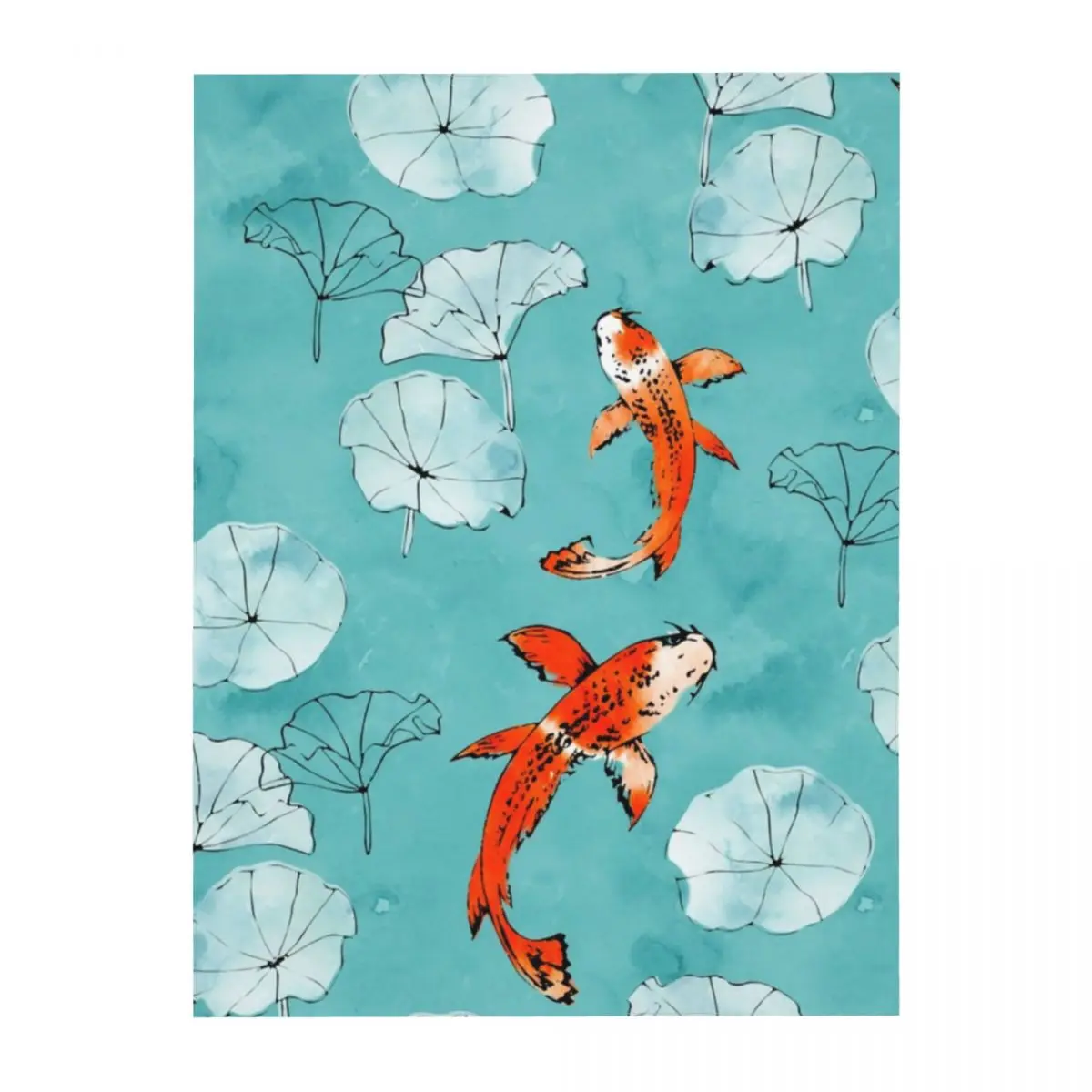 Скатерть для кофейного столика бирюзовая прямоугольная скатерть с рисунком