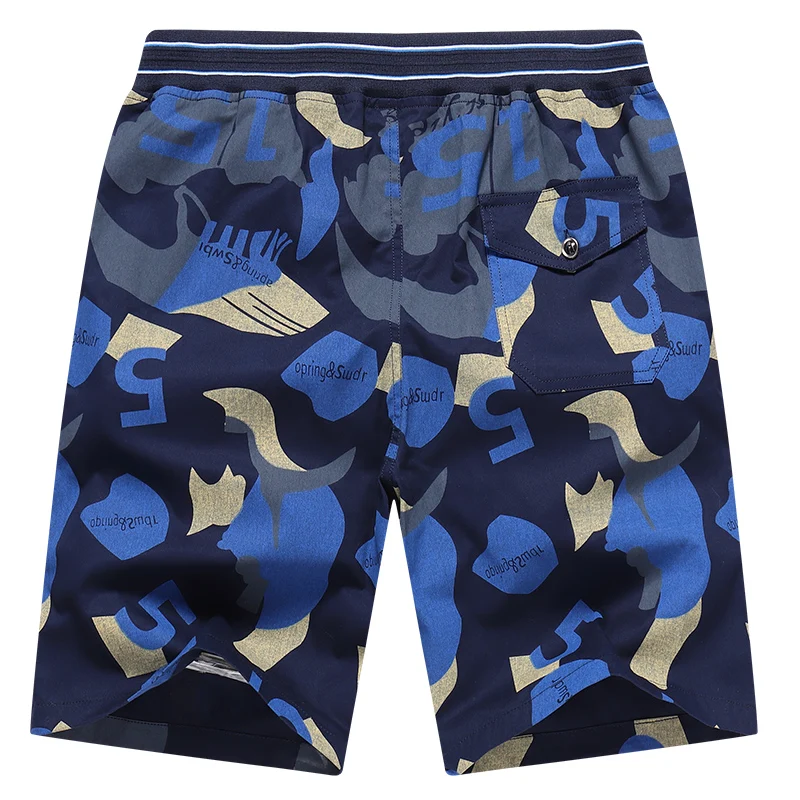 

New Men's Shorts Pure Cotton Couture Print Casual Trousers