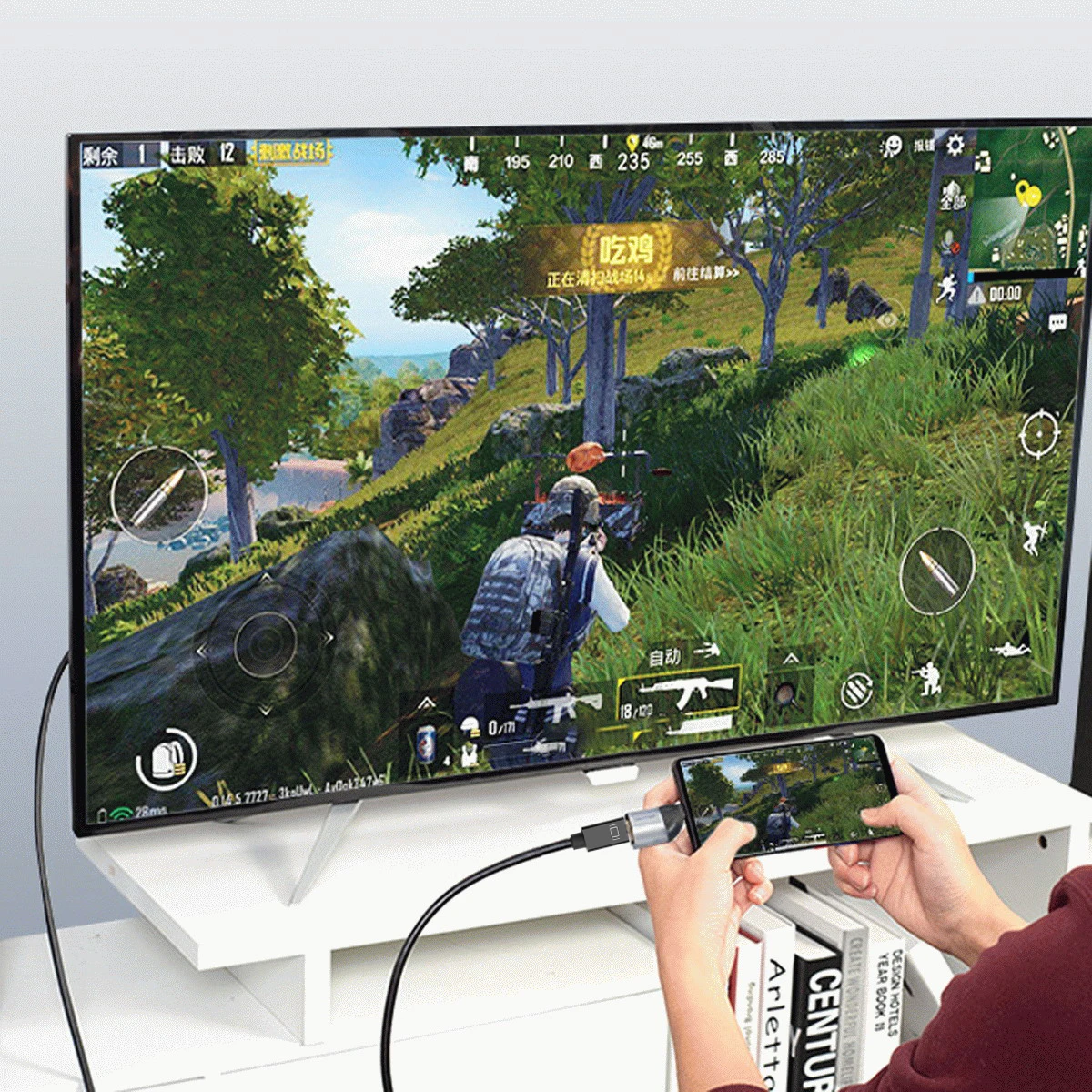 Jimier USB C Тип дисплейный порт MiniDP типа конвертер Displayport Высокое разрешение 4K 2K 60hz