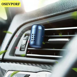 car aromatherapy holders solid perfume car air freshener purifier diffuser stick cores plant essential oil perfume brackets clip free global shipping