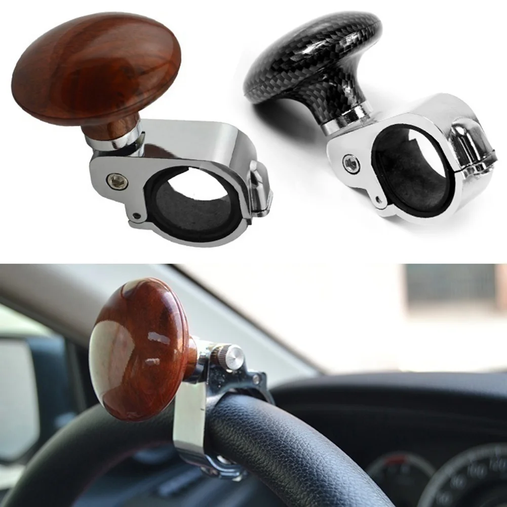 

Useful Auto Car Power Steering Wheel Ball Suicide Spinner Handle Knob Booster Steering Wheel Power Handle Ball cars accessories