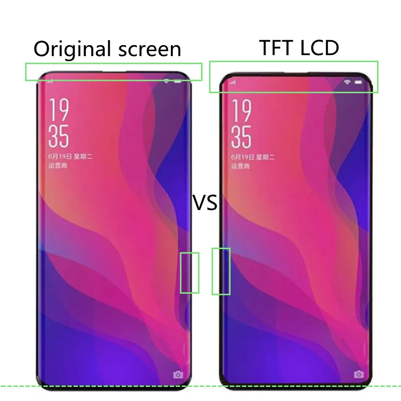 6 43 tft lcd for realme gt neo rmx3031 lcd display touch screen assembly replacement accessory free global shipping