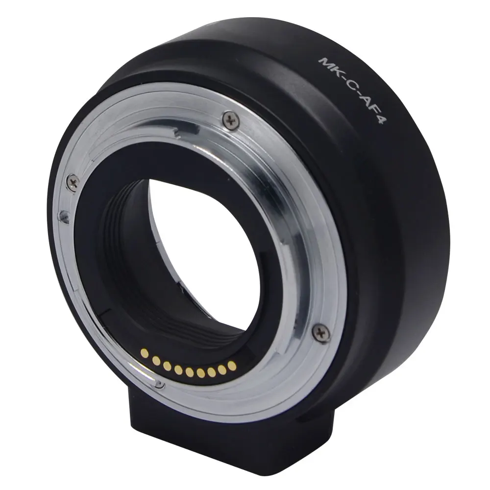 

Meike MK-C-AF4 Electronic Auto Focus Adapter Extension Tube for Canon EF EF-S lens to EOS M M1 M2 M3 M5 M6 M10 EF-M camera Mount