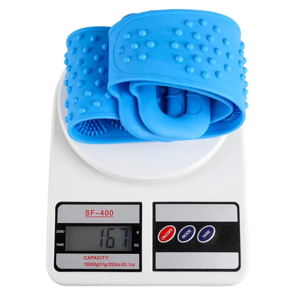

Magic Silicone Brushes Bath Towels Rubbing Back Mud Peeling Body Massage Shower Extended Scrubber Skin Clean Shower Brushes 40P
