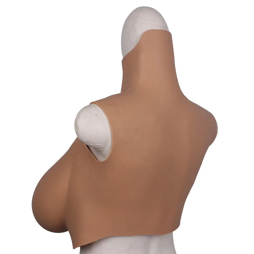 Food-grade Silicone Breast Prosthesis Forming Lifelike C D F G Cup Women's Breasts High-quality Breast Enhancement Strapless Bra