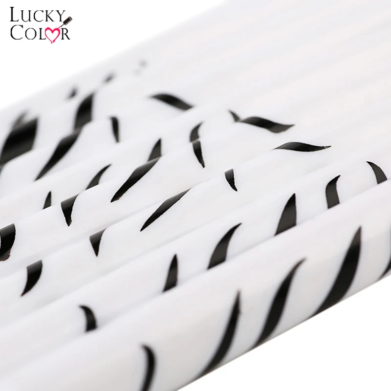 8 шт./1 комплект Zebra УФ-Гелевая Кисть для дизайна ногтей Раскрашивание маникюра