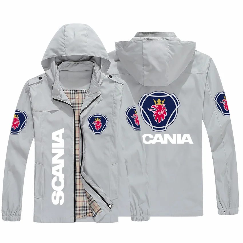 

Boutique racing men's jacket 2021 men's zipper jacket spring and autumn fashion slim jacket sports casual jacket SCANIA jacket