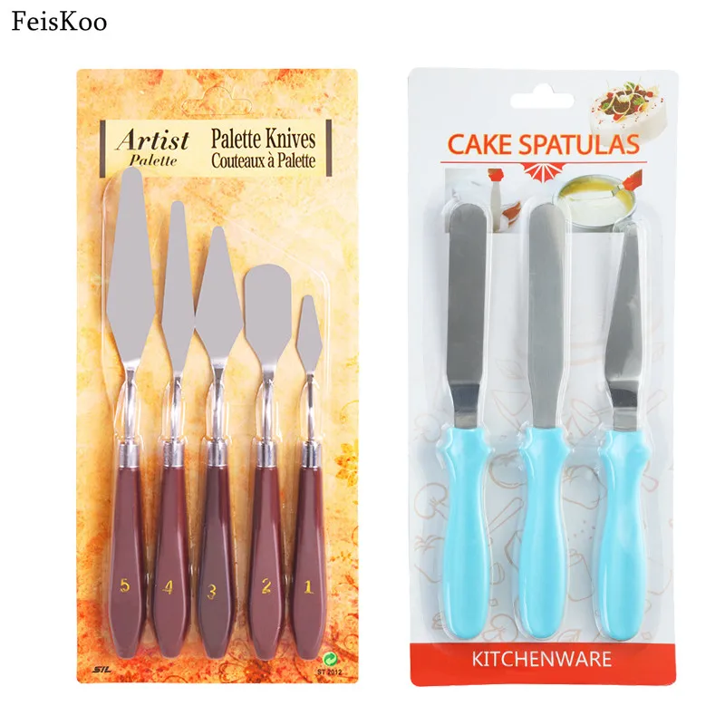 Шпатель для выпечки тортов из нержавеющей стали Кондитерские инструменты