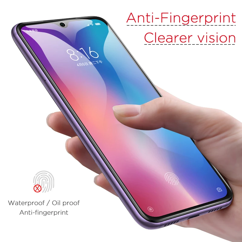 Защитное стекло для экрана Xiaomi mi 9 SE 9T Pro A3 A2 A1 Glas Red K20 7A Note 7 профессиональная