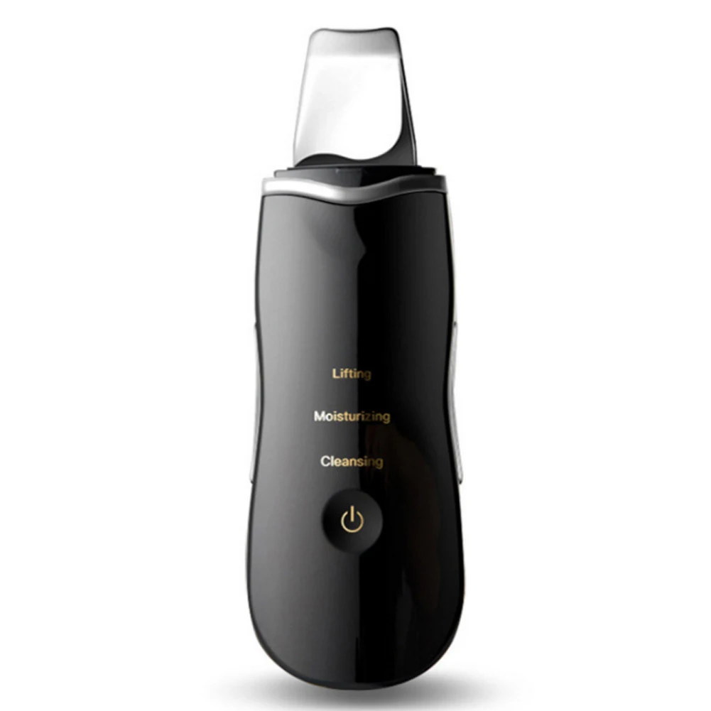 

Rechargeable Ultrasonic Scrubber Skin Spatula Facial Cleaner Peeling Massage Machine Skin Care Tool MH88