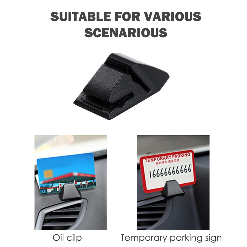 Автомобильный держатель для карт купюр портативный зажим парковочных