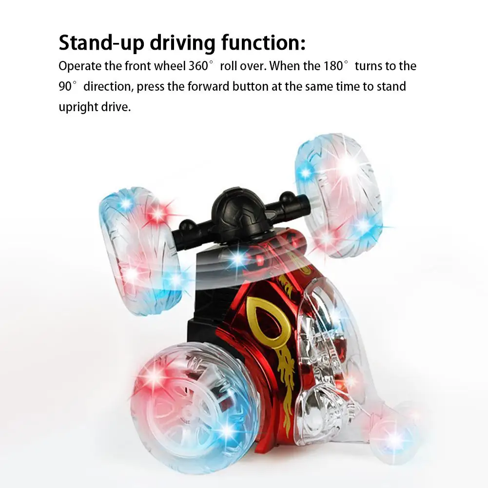 Красный Непобедимый Tornado Kid трюк RC автомобиль Альбумин человека сывороточный
