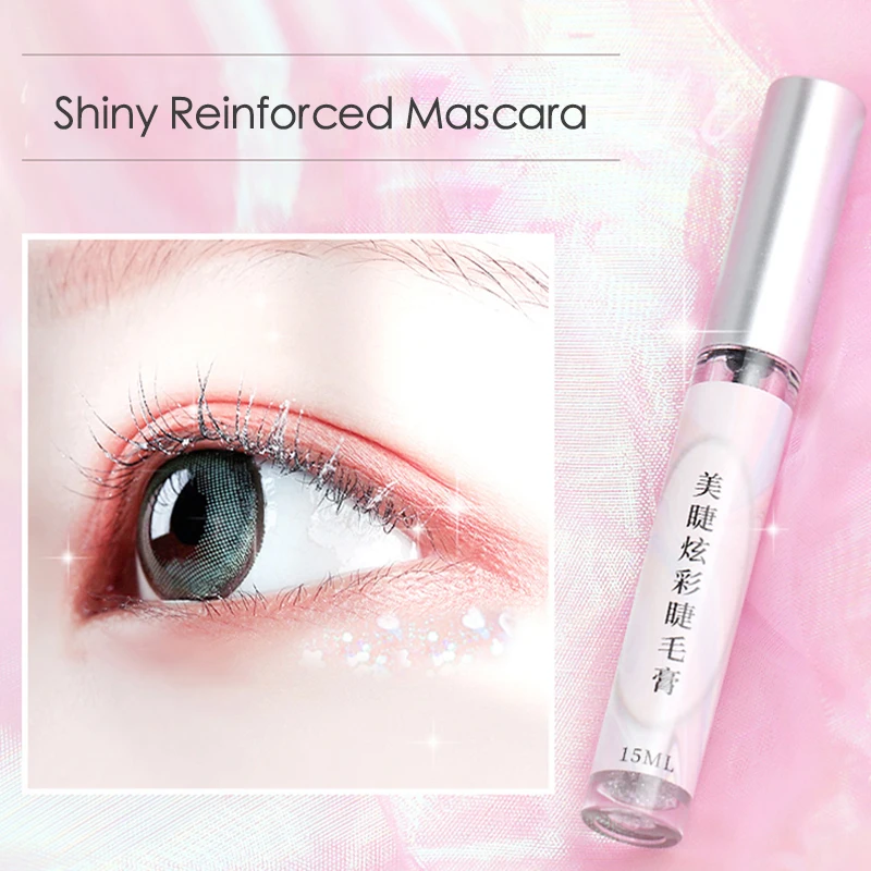 Алмазная блестящая тушь для ресниц Водостойкая наращивания профессиональная Rimel