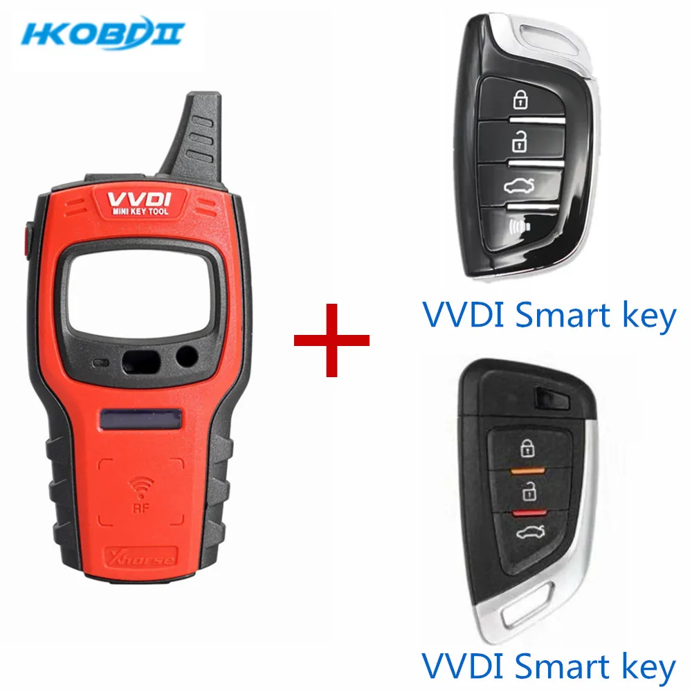Machine and 2pcs key Xhorse VVDI мини ключ инструмент глобальная версия ключ программист копия VVDI умный ключ Замена Xhorse VVDI ключ инструмент с 96 бит 48 клон - Цвет: Machine and 2pcs key
