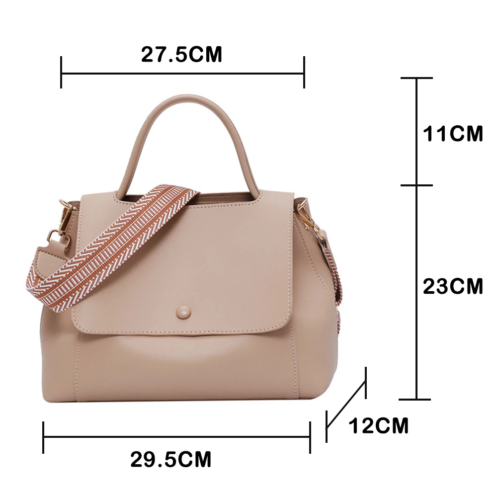 Модные сумки через плечо из искусственной кожи для женщин 2020 однотонная