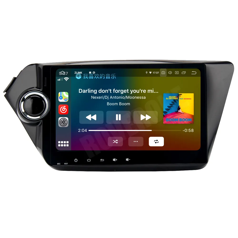 Автомобильная Мультимедийная магнитола Octa Core Android 10 для Kia Rio K2 2011 2012 2013 2014 2015 2016