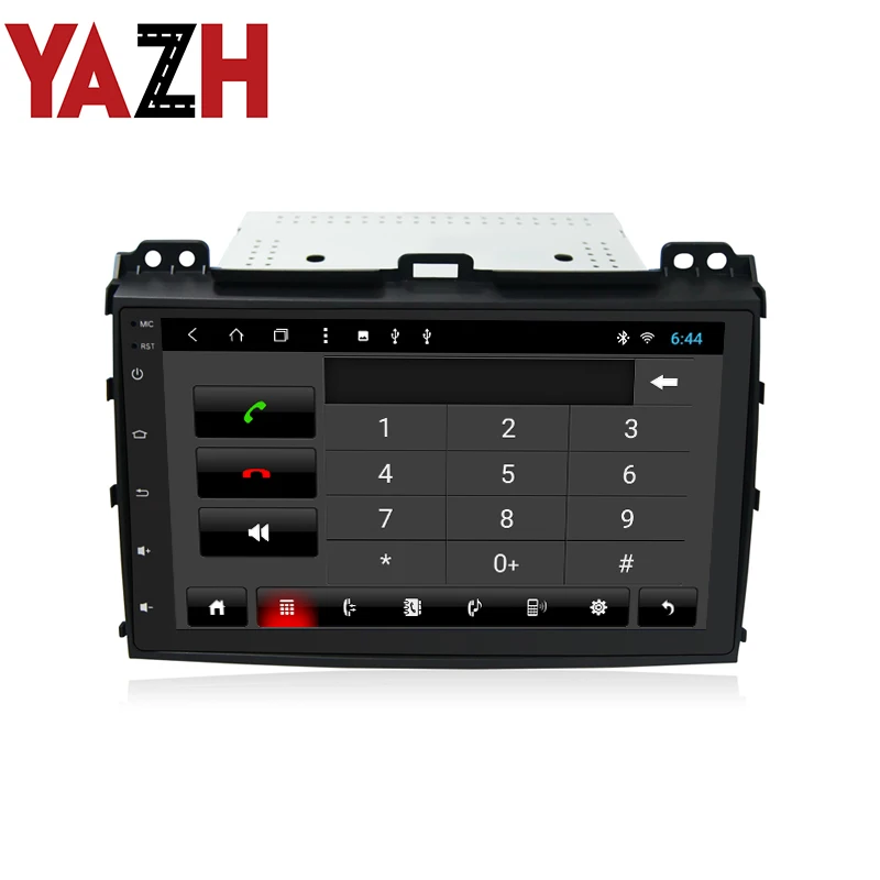 Автомобильные DVD плееры YAZH Android для Toyota Old Prado 120 2002 2003 2004 2005 2006 2007 2008 2009 GPS/Glonass