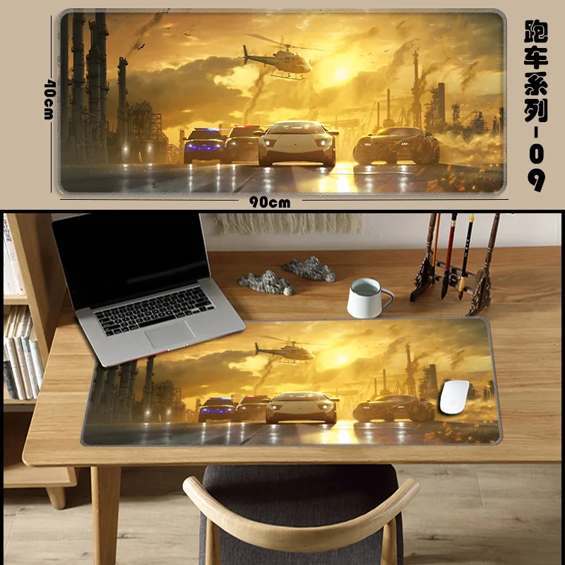 

High Quality Patterned Car Game Multi-Size Mouse Pad Gaming Mousepad Computer Accessories Table Pad Waterproof Non-slip Mousepad