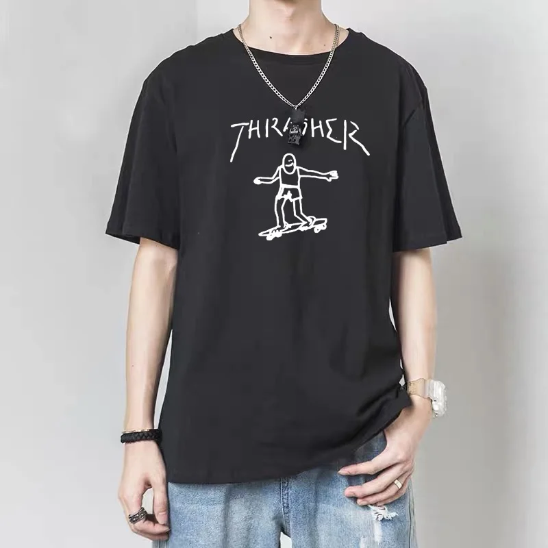 

Summer Round Neck T Shirts New Fashion High Quality Men Casual T-shirt