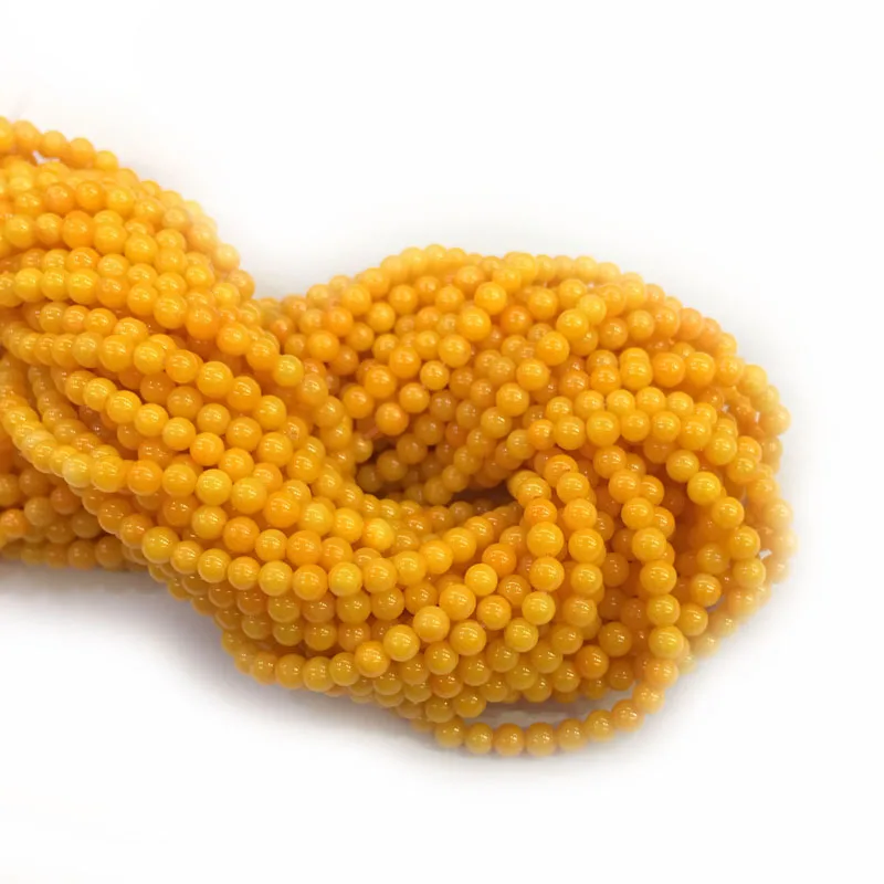 Бусины кораллового цвета из натурального камня круглой формы свободные бусины