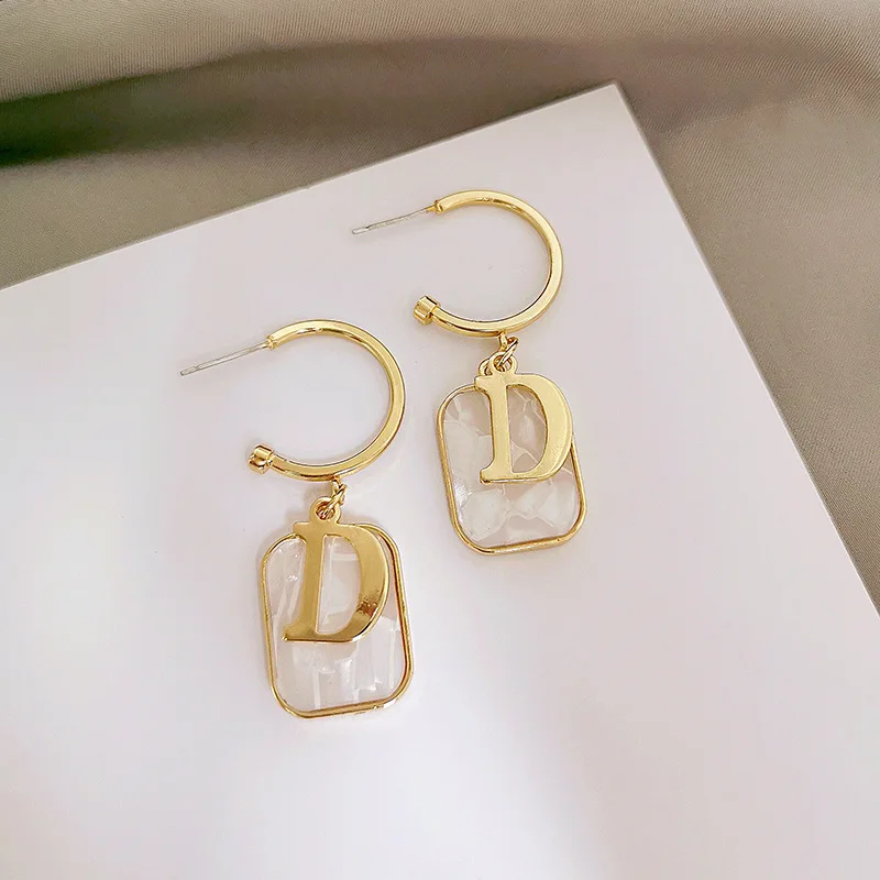

Серьги-кольца женские из серебра 925 пробы, 2 слоя