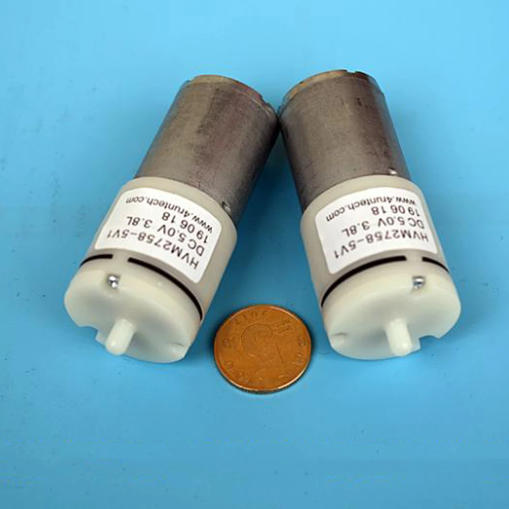 Мини 370 воздушный кислородный моторный насос постоянного тока 3 в 5 6 Φ л