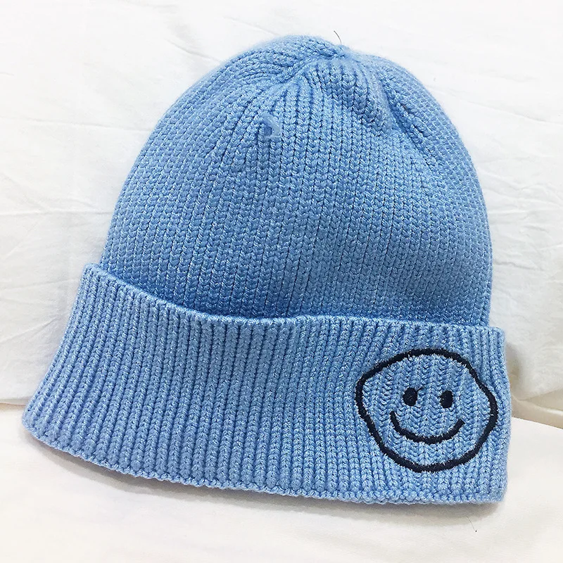 От 0 до 4 лет бесплатная доставка вязаная шапочка для малышей однотонные теплые