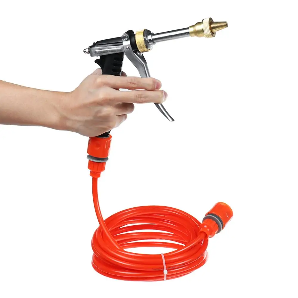 Pаспродажа Портативный пенный распылитель высокого давления для мойки автомобилей, 12 В, 120 Вт Купить Портативный пенный распылитель высокого давления для мойки автомобилей, 12 В, 120 Вт