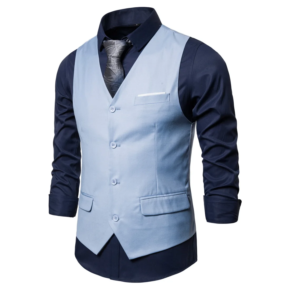 

9 Color Mens Vest Casual 2021 Formal Social Business Gilet Steampunk Costume Homme Mariage Waist Coat For Men Suit Vest S-6XL