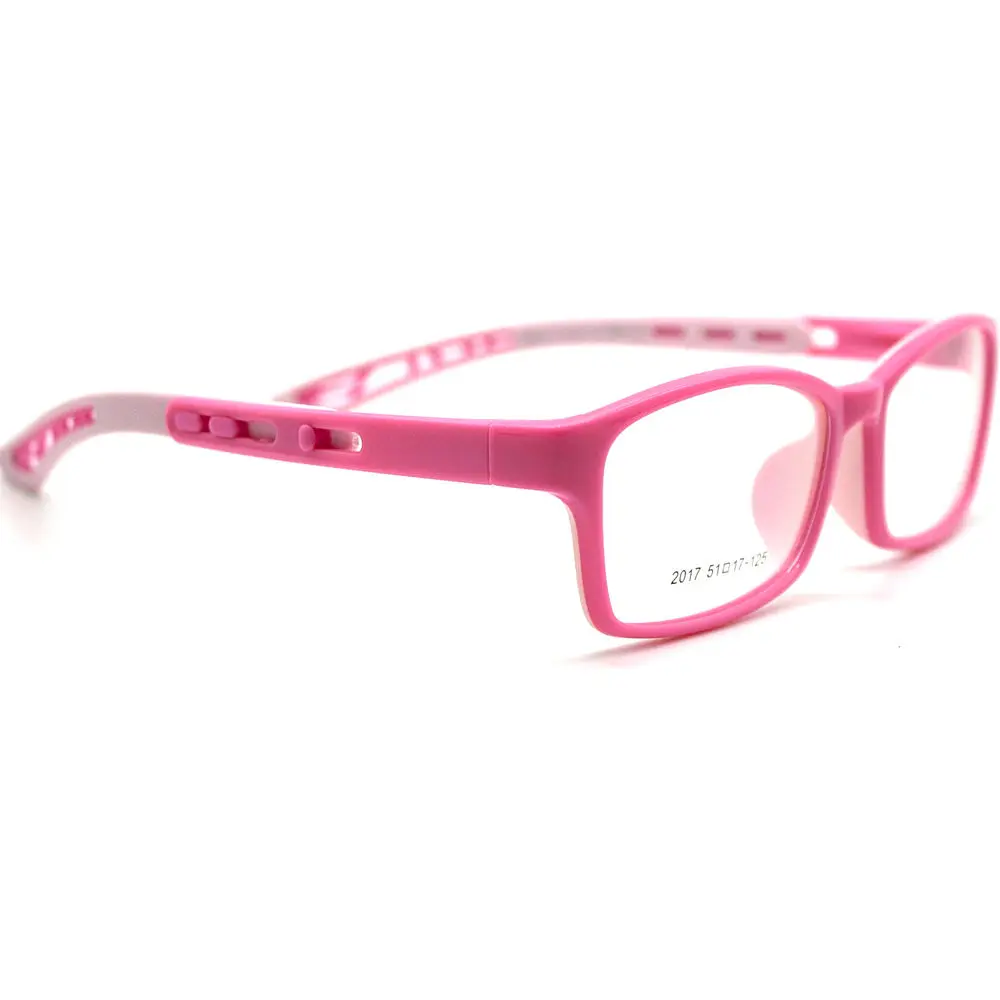 LuckTime Мягкие силиконовые милые детские очки оправа TR90 Lucky Time Мягкая коробка