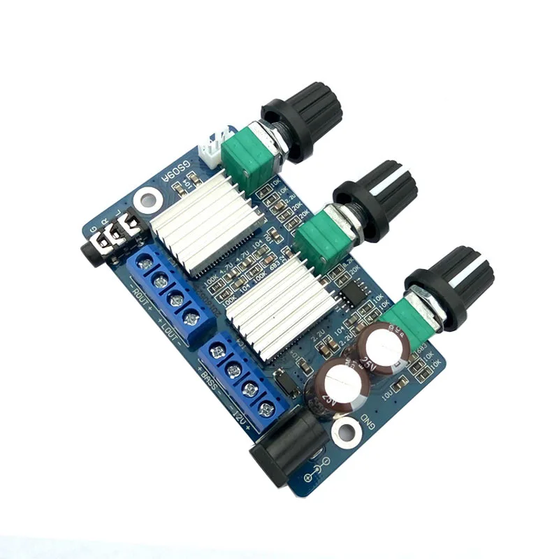 Dc12V 2.1 Channel Subwoofer Audio Amplifier Board 12Wx2+22W Class D Digital Super Tda2030A |