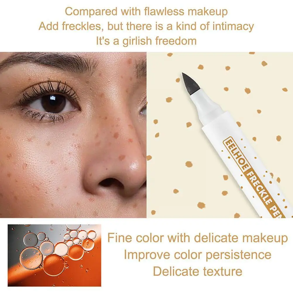 Естественная Реалистичная ручка для пятен в виде веснушек точное удаление