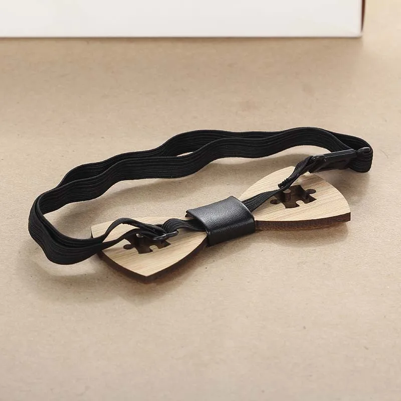Wood Fashion Moustache Bow Tie Men Accessories Glassess tobacco pipe Bowtie Best Gifts For father wedding anniversary | Аксессуары для