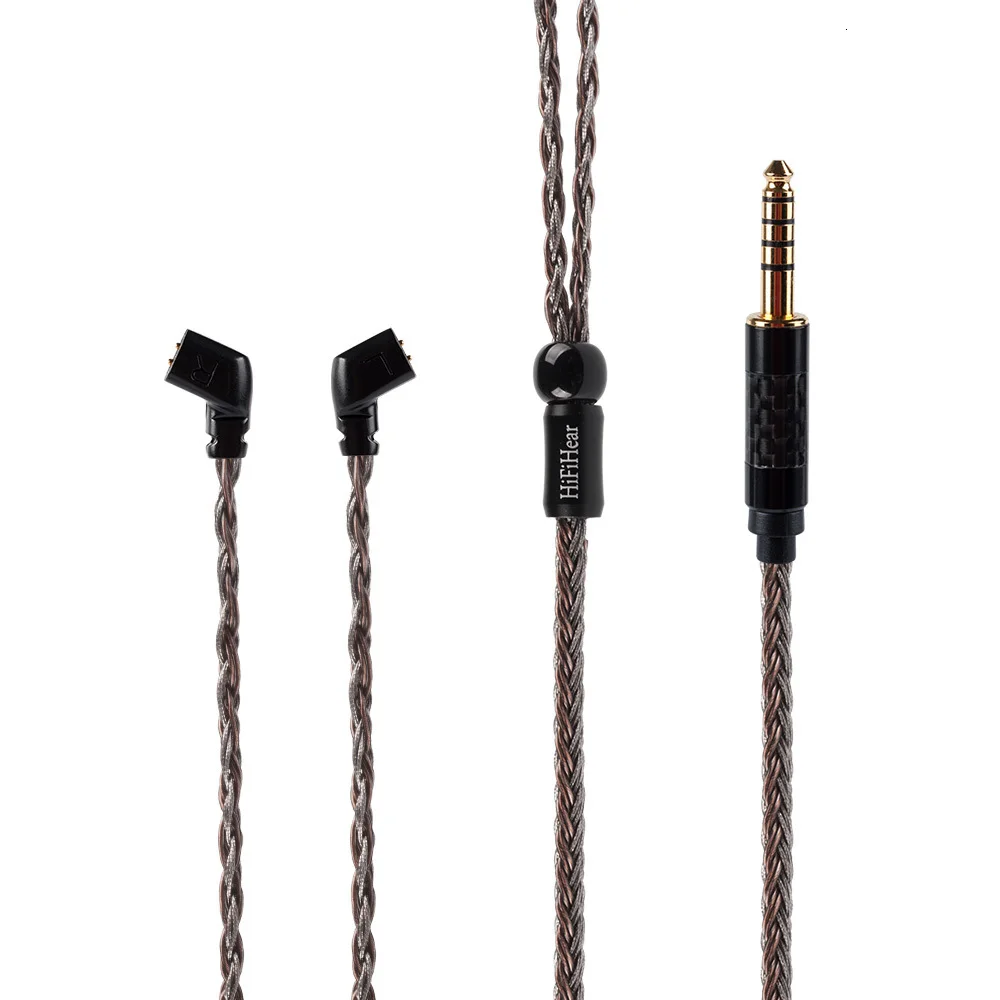 AK Hifihear 16 Core посеребренный кабель 2,5/3,5/4,4 мм балансный для обновления кабеля с MMCX/2Pin для ZS10 PRO AS16 AS12