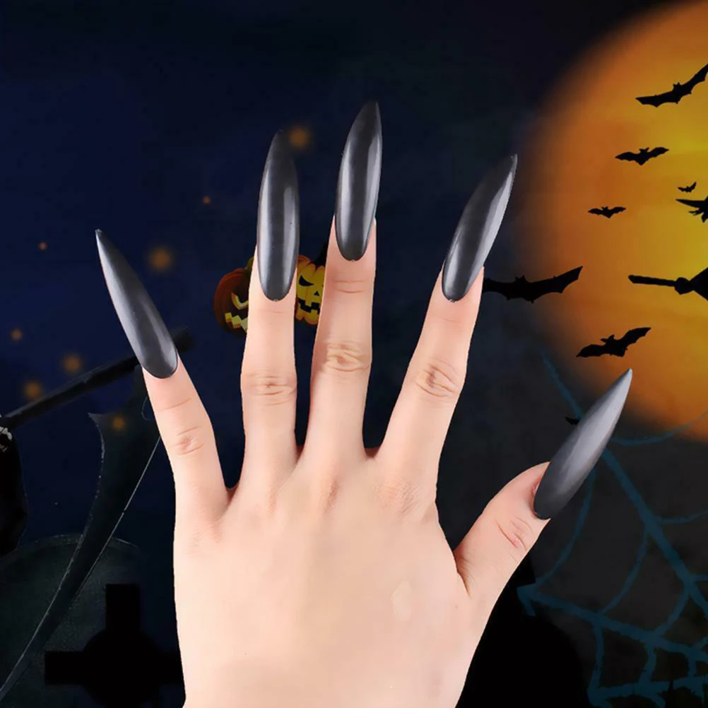 10 шт. накладные ногти в стиле Хэллоуин|Накладные ногти| |