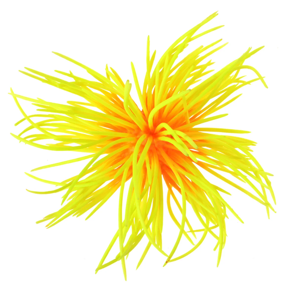 Кораллы Saim для аквариума украшение морского урчина яркие желтые растения