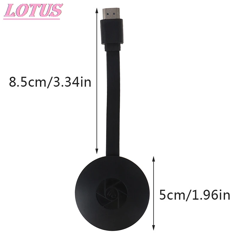 

With WiFi Miracast adapter wireless TV stick TV Turner Stick 1080P HDMI dongle smart phone to TV projection mirror adapter.1pc