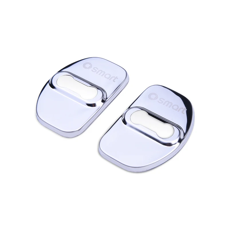 Автомобильный Дверной замок Защитная крышка из нержавеющей стали декоративная