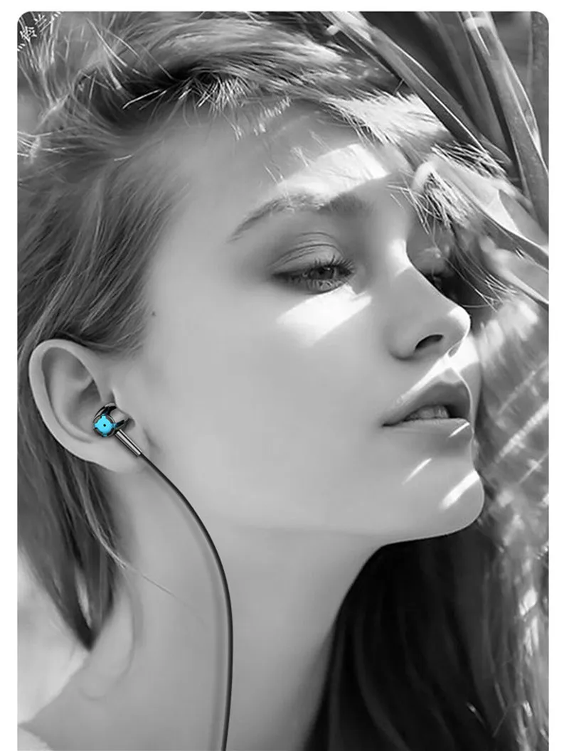 Универсальный мобильный телефон гарнитура In ear линия управления сабвуфер с