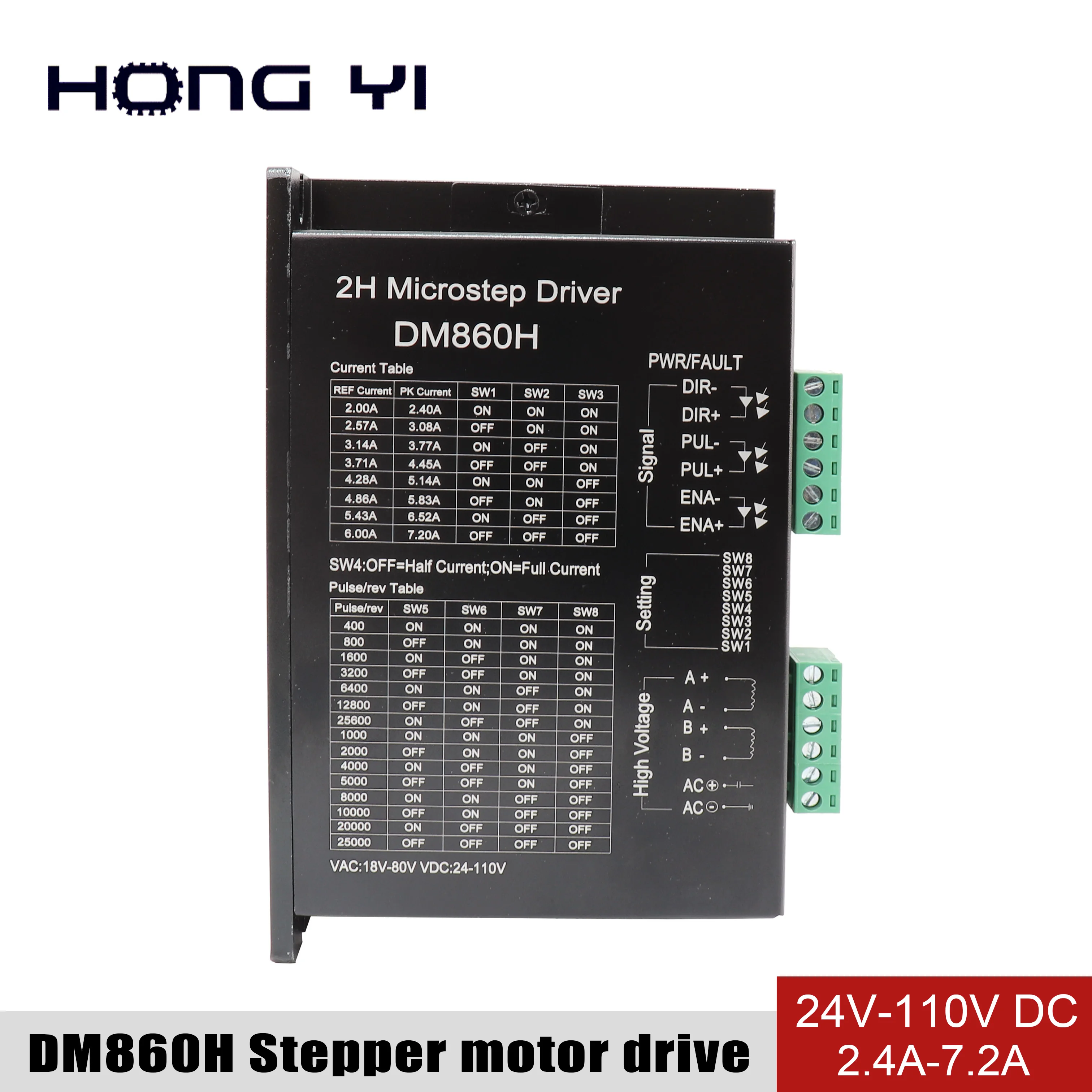 5 шт. CNC 24-110VDC 256 шаговый двигатель драйвер разделение заменить leadshine DMA860H 2 фазы