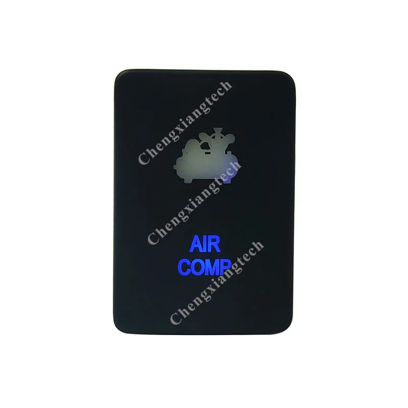 Сделай сам 12V 3Amp синий светодиодный AIR COMP кнопочный Переключатель ВКЛ/ВЫКЛ для Toyota