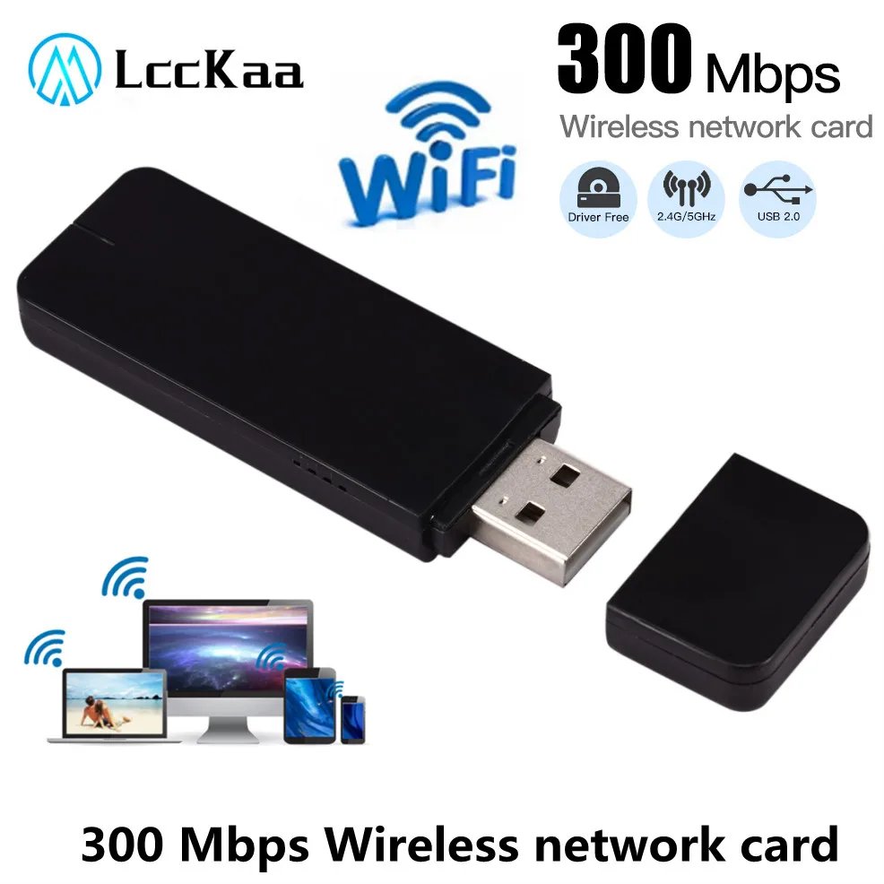 

Сетевая карта LccKaa 300 Мбит/с, USB 2,0