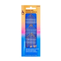pony efp astd needle ge w thd 2550 assorted gold eye hand sewing needles of tapestrycross stitch embroidery