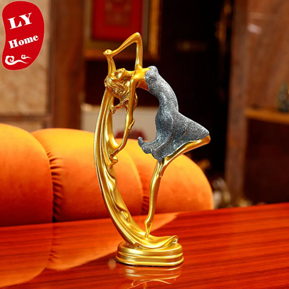 Статуэтка из смолы статуэтка скульптура красивая танцовщица девочка поделки