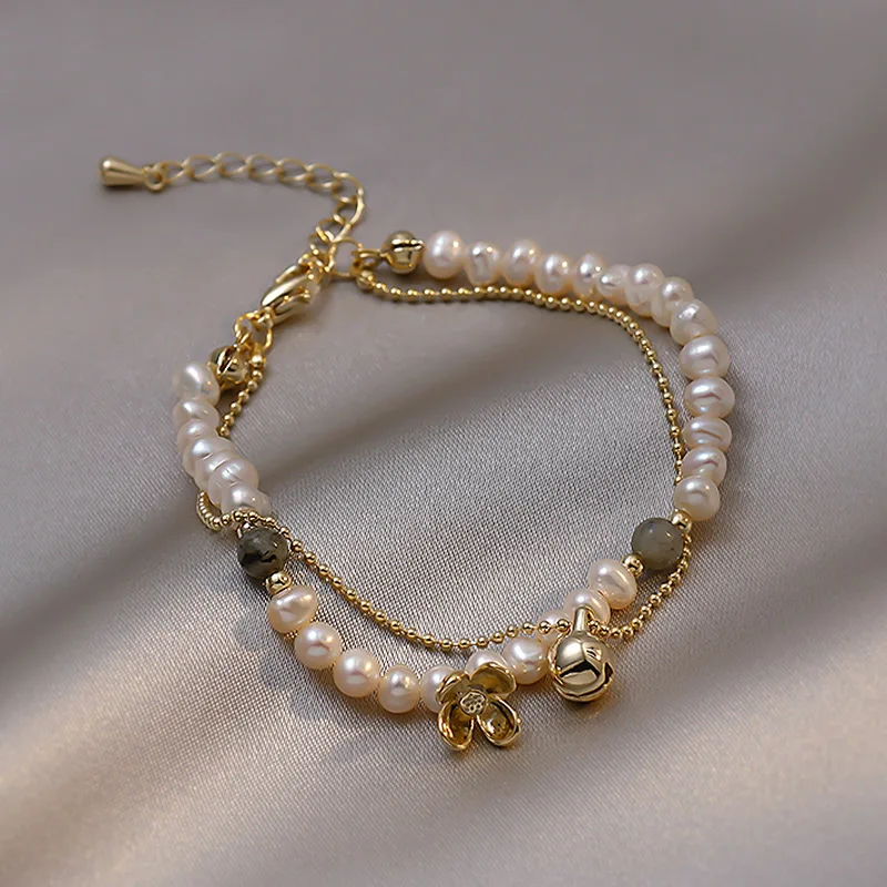 Блестящий браслет с зелеными кристаллами для женщин Стразы циркониевые цветы